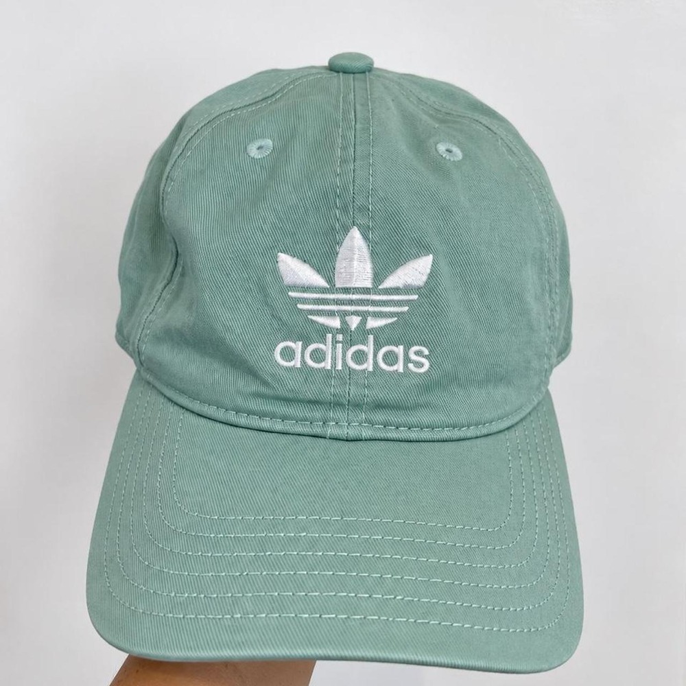Adidas Originals Mint Green Trefoil Dad Hat